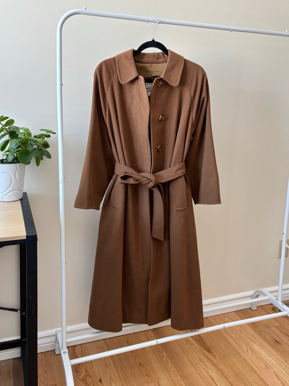 Burberry Cashmere Trench Coat